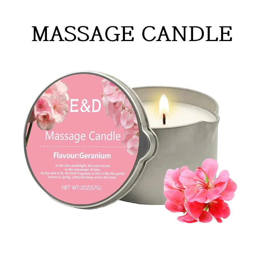 Bougie de Massage Soin & Détente