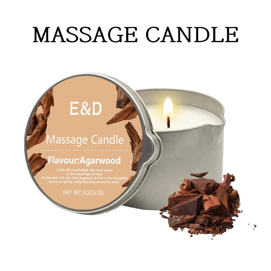 Bougie de Massage Soin & Détente