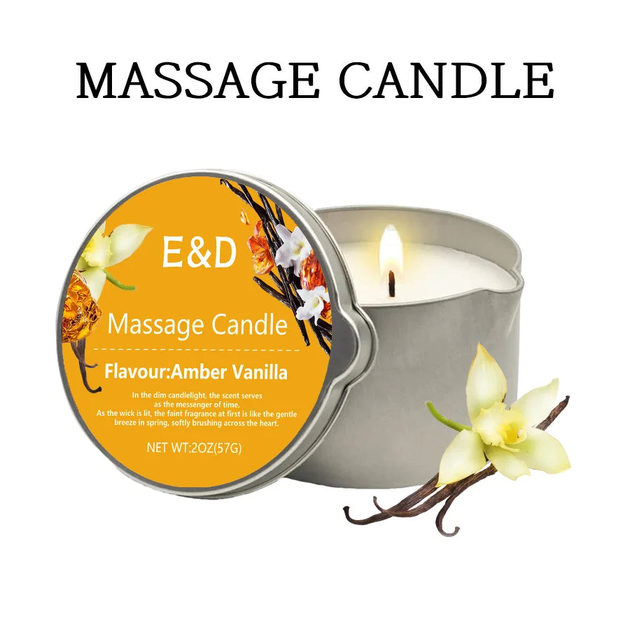 Bougie de Massage Soin & Détente