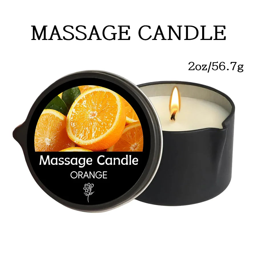 Bougie de Massage Soin & Détente