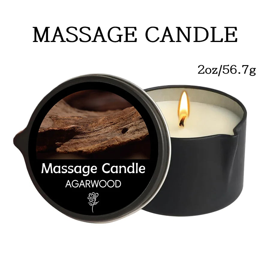 Bougie de Massage Soin & Détente