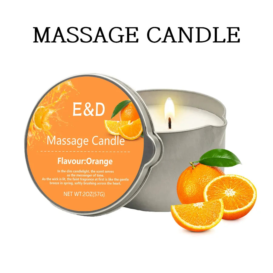 Bougie de Massage Soin & Détente