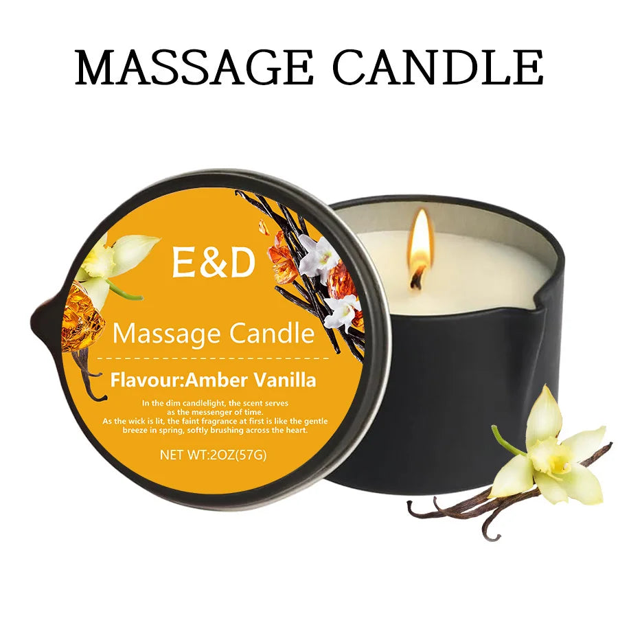 Bougie de Massage Soin & Détente