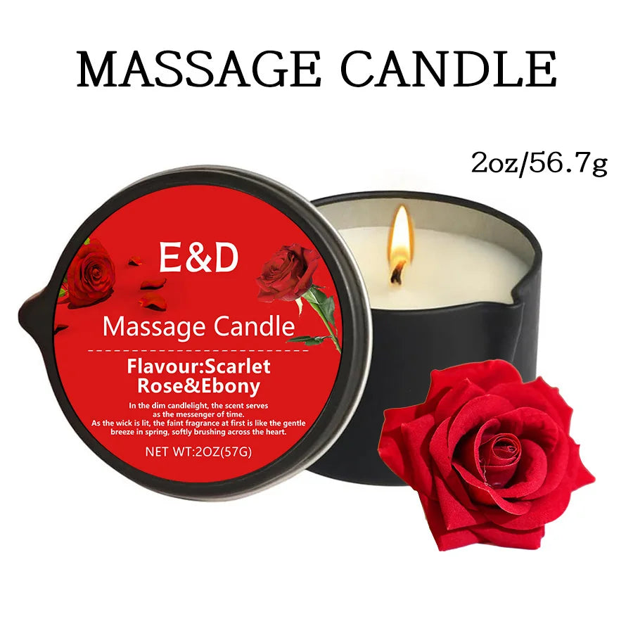 Bougie de Massage Soin & Détente