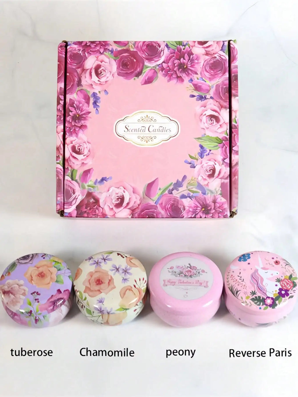 Bougie Parfumée en Cire de Soja
