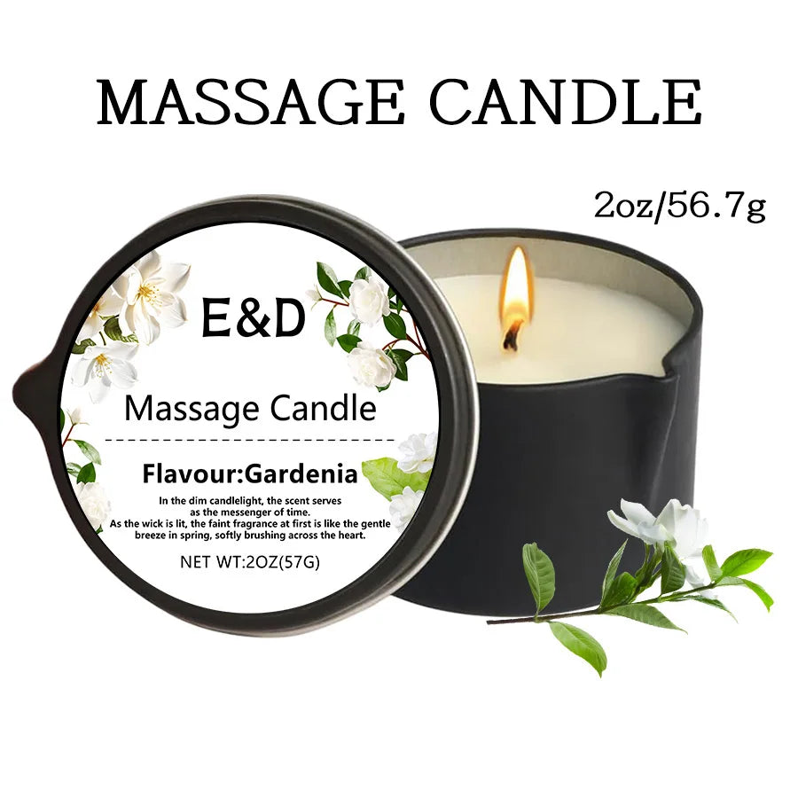 Bougie de Massage Soin & Détente