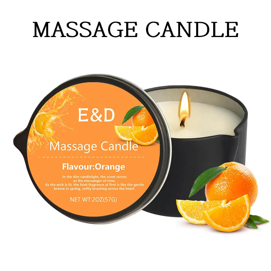 Bougie de Massage Soin & Détente