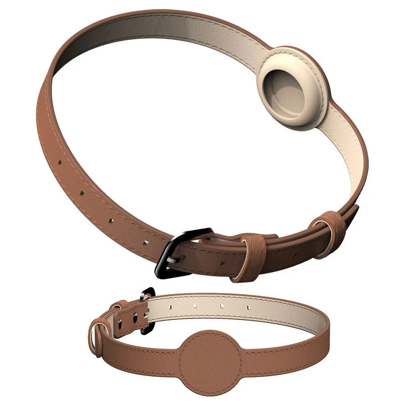 Collier AirTag pour chien et chat – Waterproof, silicone doux
