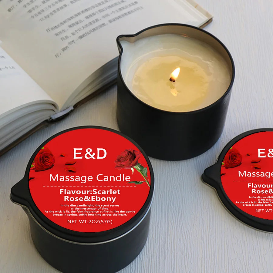 Bougie de Massage Soin & Détente
