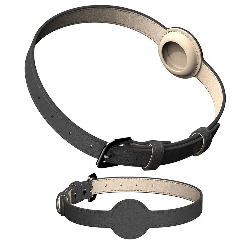 Collier AirTag pour chien et chat – Waterproof, silicone doux