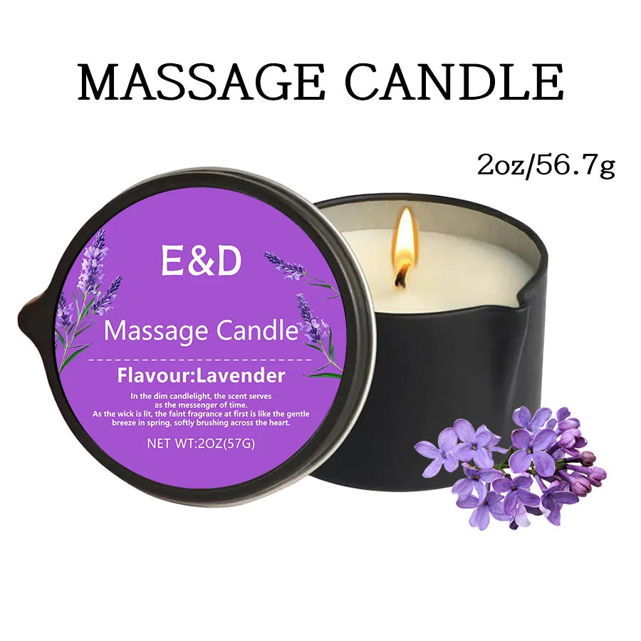 Bougie de Massage Soin & Détente