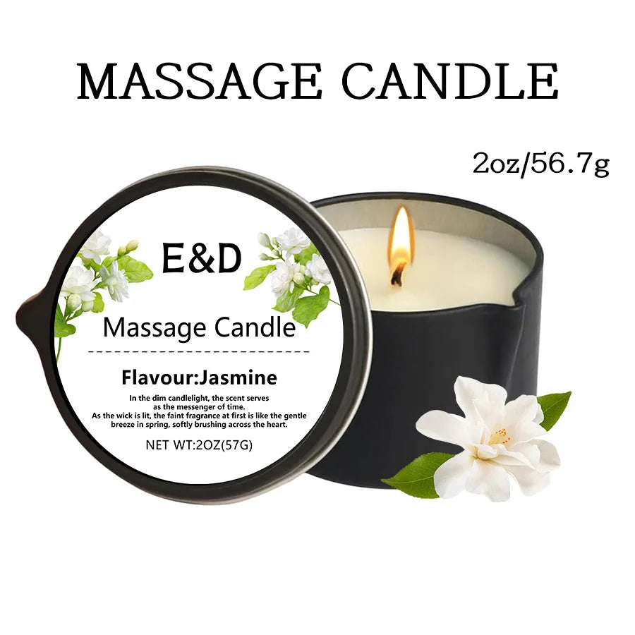 Bougie de Massage Soin & Détente