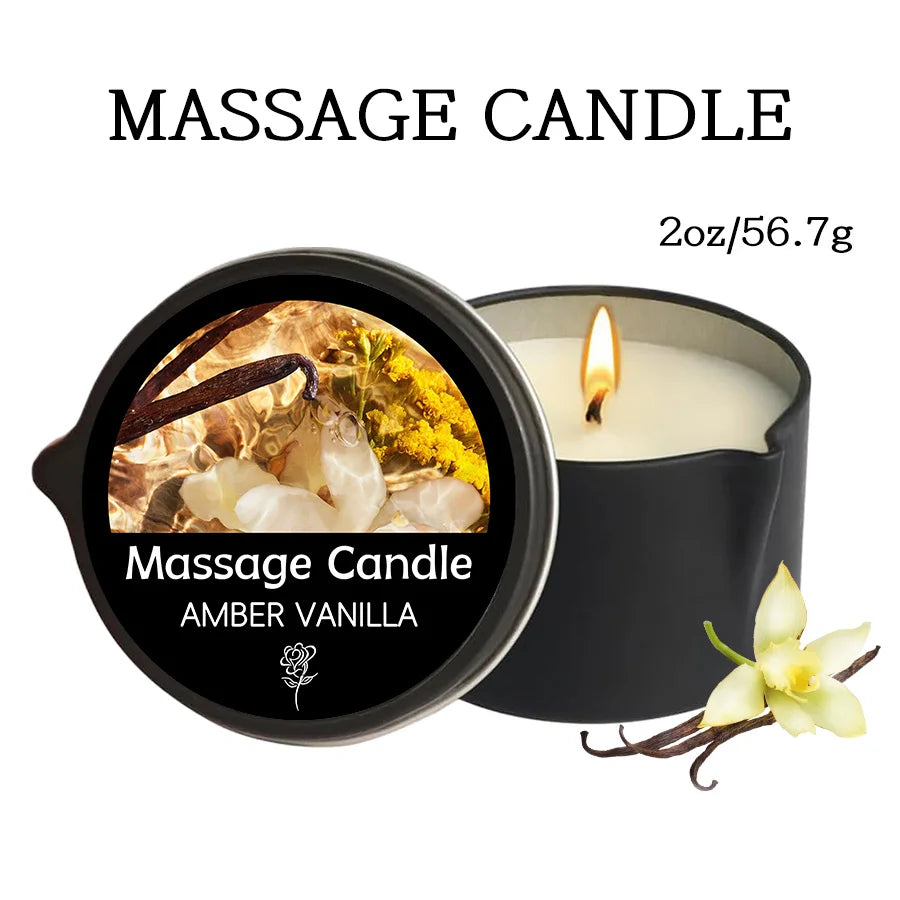 Bougie de Massage Soin & Détente