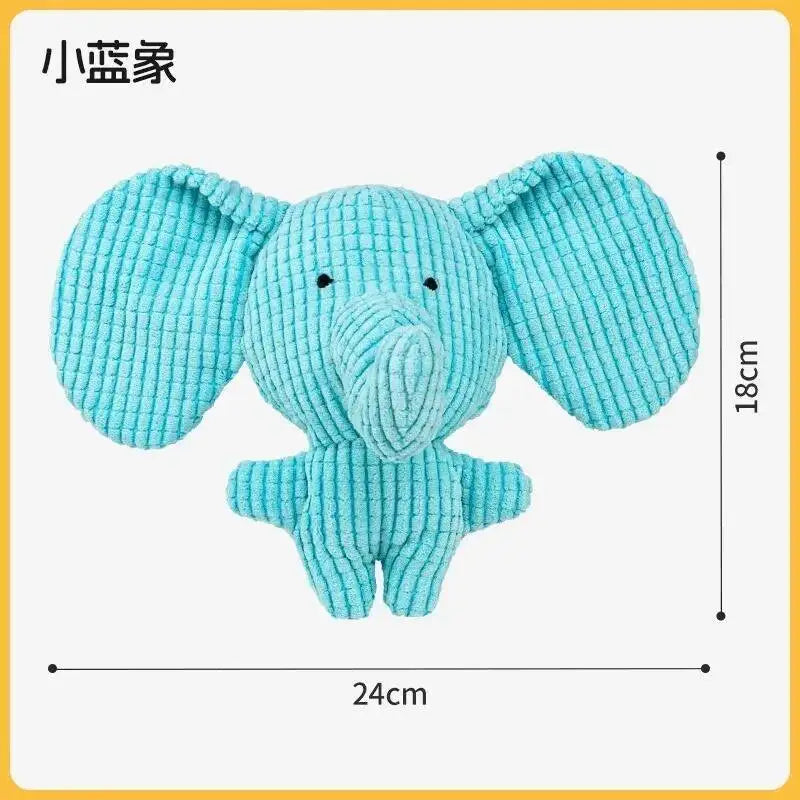 Jouet Peluche pour Chien — Canard, Pieuvre & Amis