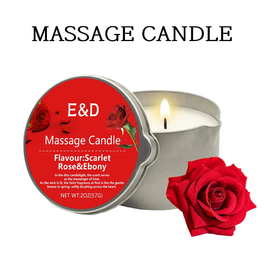 Bougie de Massage Soin & Détente