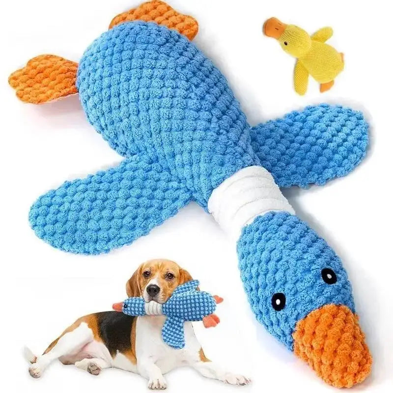 Jouet Peluche pour Chien — Canard, Pieuvre & Amis