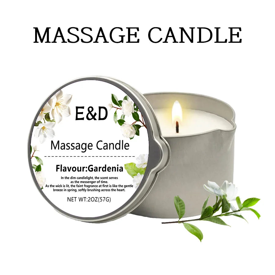 Bougie de Massage Soin & Détente