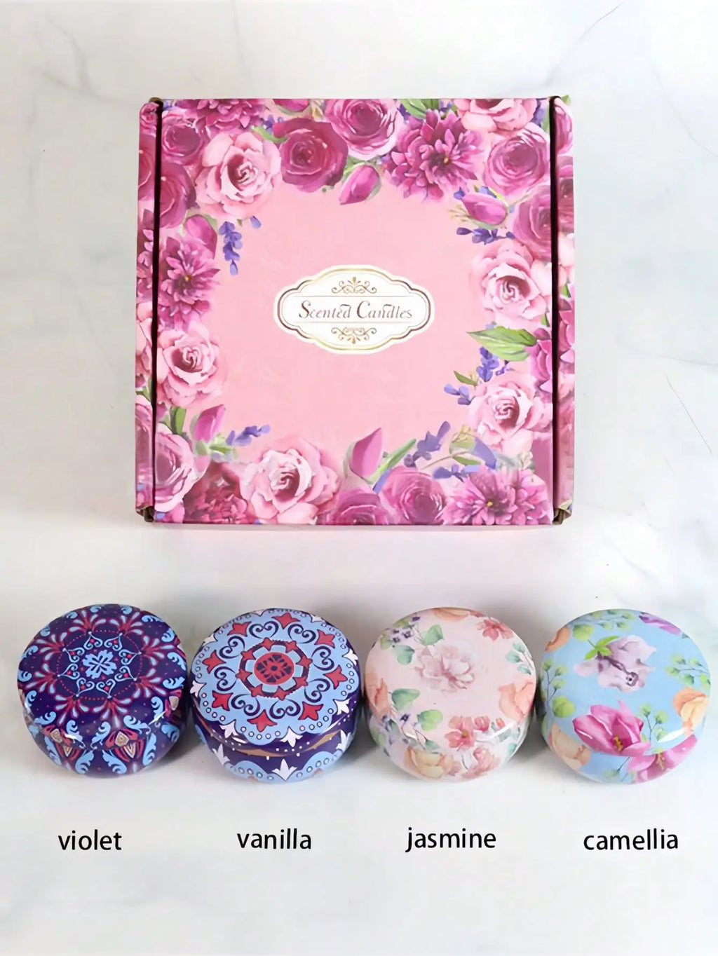 Bougie Parfumée en Cire de Soja
