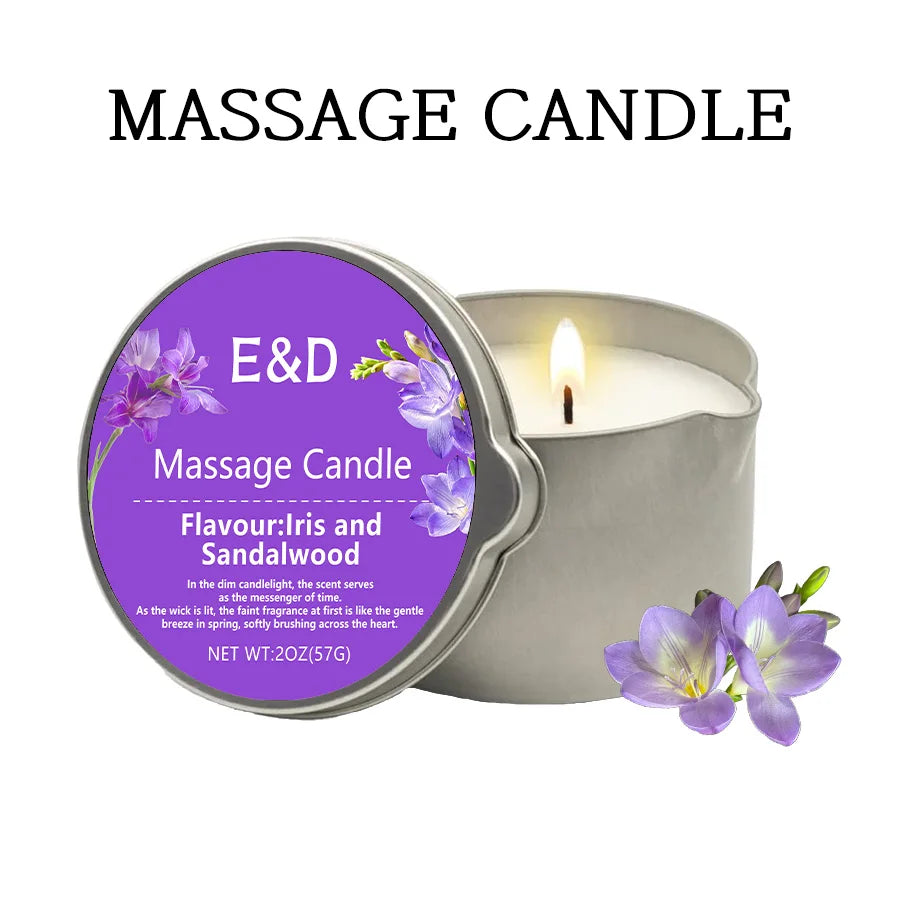 Bougie de Massage Soin & Détente