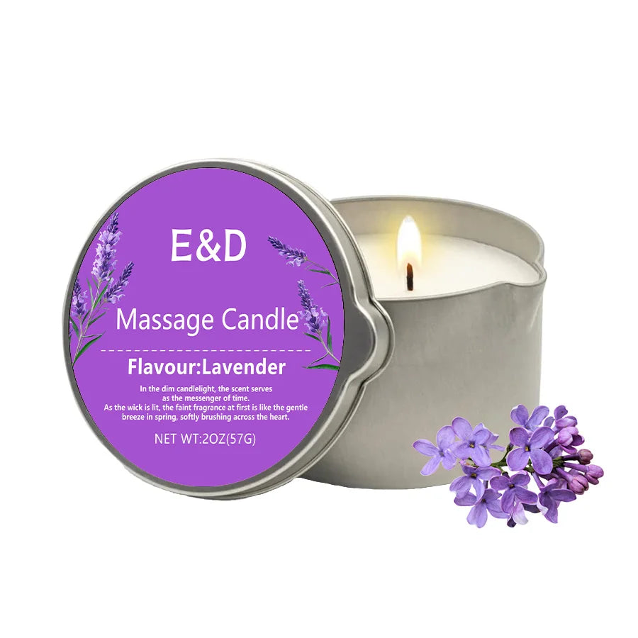 Bougie de Massage Soin & Détente